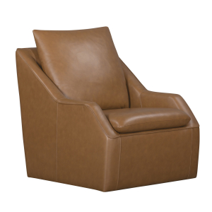Asher - Swivel Accent Chair - Steamboat Ecru