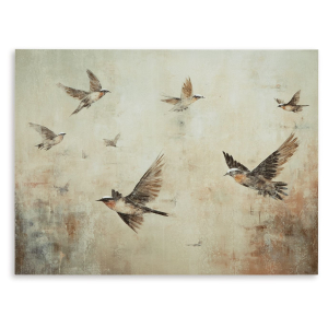 Collmund - Wall Art - Gray / Brown
