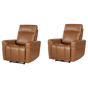 Bradford - Power Zero Gravity Recliner P2 (Set of 2) - Steamboat Ecru