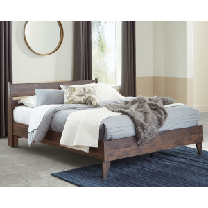 Calverson - Full Panel Platform Bed - Mocha