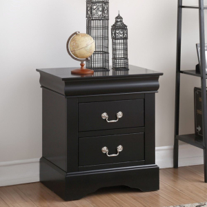 Louis Philippe III - Nightstand - Black