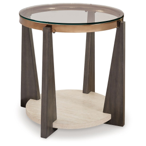 Frazwa - Round End Table - Multi