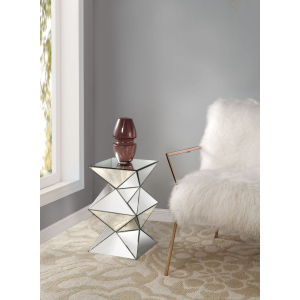 Dominic - 20##H Pedestal Stand - Mirrored
