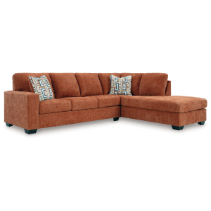 Aviemore - 2-Piece Sectional With Raf Corner Chaise - Spice
