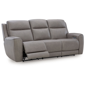 5Z-Comfort - Power Reclining Sofa With Adj Headrest - Coin