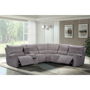 Remsen - 3 Piece P2 Power Sectional - Latte