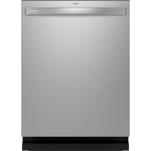 GE Profile™ ENERGY STAR® Fingerprint Resistant Top Control Stainless Interior Dishwasher with Microban™ Antimicrobial Technology with Sanitize Cycle