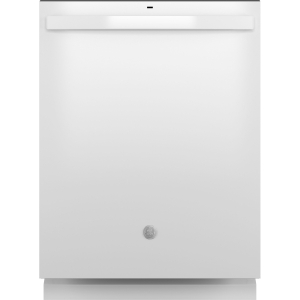 GE® ENERGY STAR® Top Control with Stainless Steel Interior Dishwasher with Sanitize Cycle