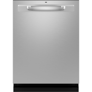 GE® ENERGY STAR® Fingerprint Resistant Top Control with Stainless Steel Interior Dishwasher with Sanitize Cycle