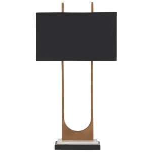 Malana - Metal Table Lamp  - Brass Finish