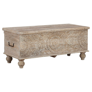 Fossil Ridge - Storage Bench - Beige