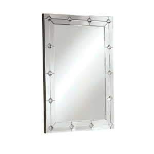 Hessa - Accent Mirror - Mirrored & Faux Rhinestones
