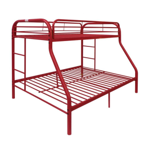 Tritan - Twin Over Full Bunk Bed - Red
