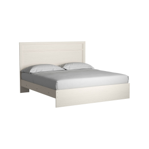 Stelsie - King Panel Bed - White