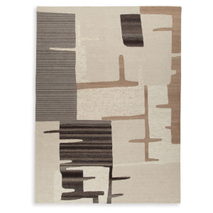 Kencher - 10' x 14' Rug - Beige / Brown