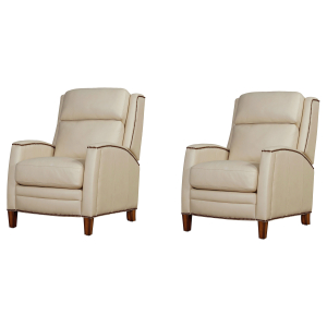 Vermont - Manual Recliner (Set of 2) - Pearl Glow