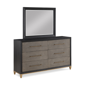 Payson - Dresser & Mirror - Black