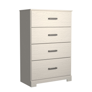 Stelsie - Four Drawer Chest - White