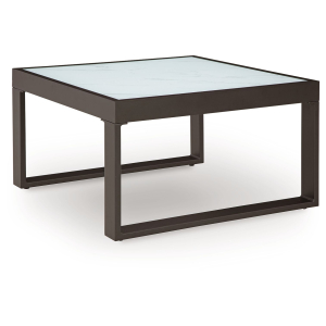 Beachloft - Square Cocktail Table - Black / Gray