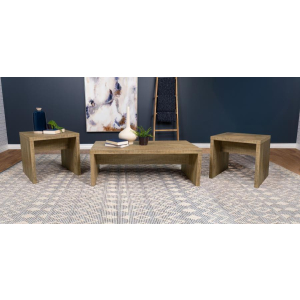 Lynette - 3 Piece Rectangular Coffee And End Table Set - Mango