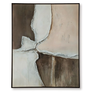 Junward - Wall Art - Brown / Tan / White