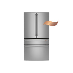 Café™ ENERGY STAR® 23.2 Cu. Ft. Smart Counter-Depth 4-Door French-Door Refrigerator With Dual-Dispense AutoFill Pitcher