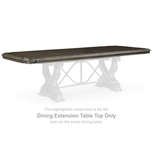 Maylee - Rectangular Drm Extension Table Top - Dark Brown