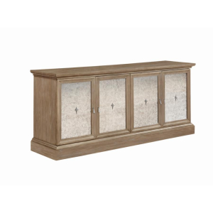 Brockway - 4-Door Dining Sideboard Buffet Cabinet - Barley Brown