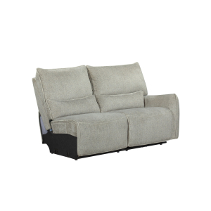 Remsen - RAF Loveseat With One Recliner - Latte