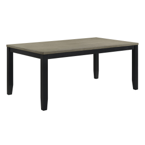 Folio - Dining Table - Light Brown / Black