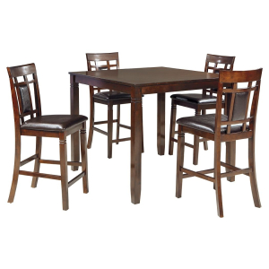 Bennox - DRM Counter Table Set (Set of 5) - Brown