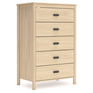 Cabinella - Five Drawer Chest - Tan