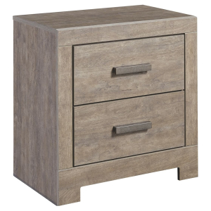Culverbach - Two Drawer Night Stand - Gray