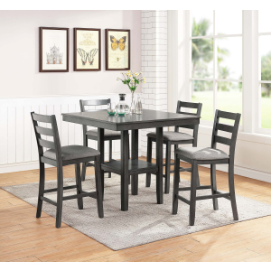 Alliance F2552 5-Pcs Counter Height Dining Set