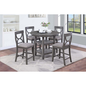 Vintage F2626 5-Pcs Counter Height Dining Set