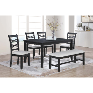 Amity F2637 6-Piece Dining Set