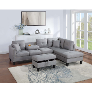Seed F8887 3-Piece Sectional Set