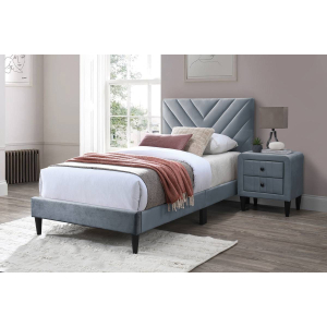 Kinetic Full Bedroom 2 Piece Set w/ Bed & Nightstand