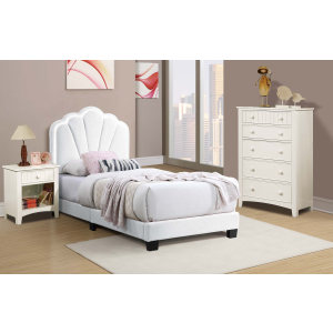 Belmont Twin Bedroom 3 Piece Set w/ Bed, Nightstand & Chest