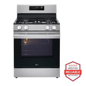 6.3 cu. ft. Smart Wi-Fi Enabled Probake Convection Gas Range with Air Fry & EasyClean