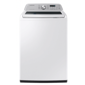 4.6 cu. ft. Large Capacity Smart Top Load Washer with ActiveWave™ Agitator and Active WaterJet in White
