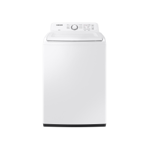 4.1 cu. ft. Capacity Top Load Washer with Soft-Close Lid and 8 Washing Cycles in White