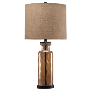 Laurentia - Glass Table Lamp  - Champagne