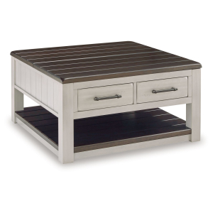 Darborn - Lift Top Cocktail Table - Gray / Brown