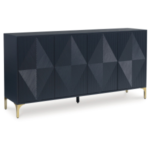 Loirwick - Accent Cabinet - Dark Blue