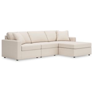 Modmax - 3-Piece Sectional With Raf Corner Chaise - Oyster