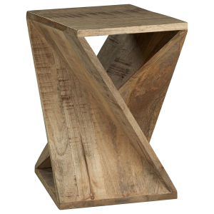 Zalemont - Accent Table - Distressed Brown