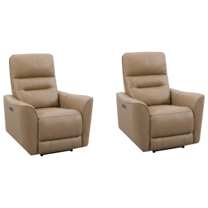 Taylor - Power Zero Gravity Recliner P2 (Set of 2) - Brazilian Cappuccino