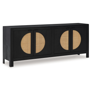 Cliffiings - Accent Cabinet - Black / Natural