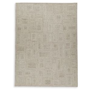Brickburgh - 10' x 14' Rug - Gray / Ivory / Honey